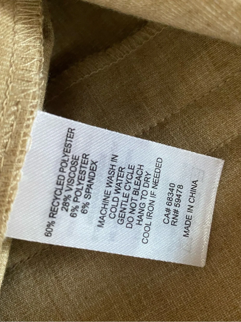 Rachel Zoe Tailored Straight-Leg Dress Trousers in Light Beige